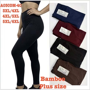 Legginsy bambusowe damskie Big Size  3XL/4XL-5XL/6XL