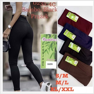 Legginsy bambusowe damskie  S/M-XL/2XL