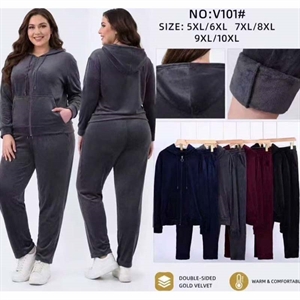 Komplet dresowy damski Big Size  5XL/6XL-9XL/10XL