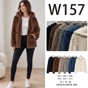 Bluza damska rozpinana na zamek z kapturem  M-2XL