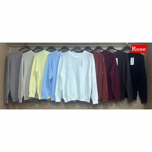 Sweter damski okrągły