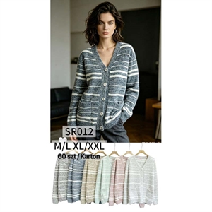 Sweter damski zapinany na guziki M/L-XL/2XL