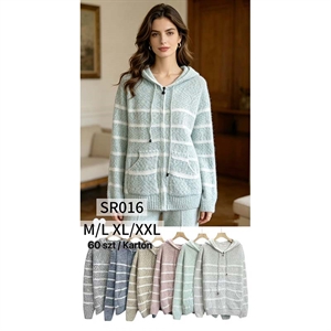 Sweter damski rozpinany na zamek M/L-XL/2XL