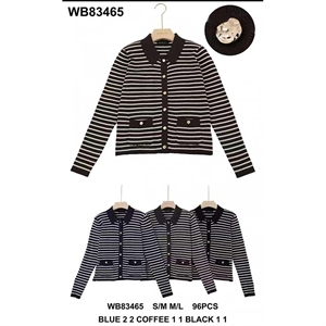 Sweter damski zapinany na guziki  S/M-M/L
