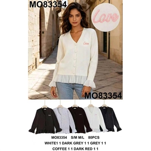 Sweter damski zapinany na guziki  S/M-M/L