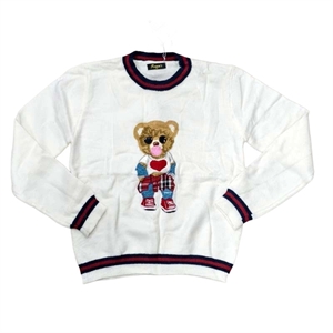 Sweter damski okrągły  S/M-L/XL