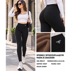 Legginsy ocieplane damskie  S-M/XL-2XL