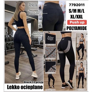 Legginsy ocieplane damskie  S/M-XL/2XL