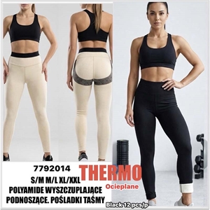 Legginsy ocieplane damskie  S/M-XL/2XL