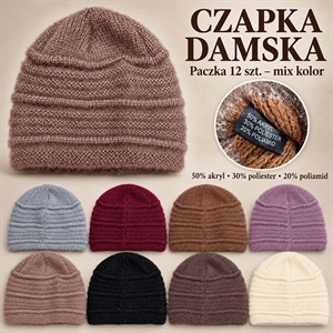 Czapka damska