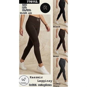 Legginsy ocieplane damskie  S-2XL