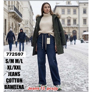 Jeansy damskie  S-2XL