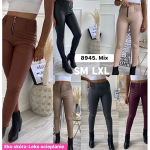 Legginsy skóry damskie  S-XL