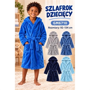 Szlafrok dziecięcy  92-134cm
