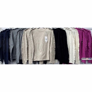 Sweter damski okrągły