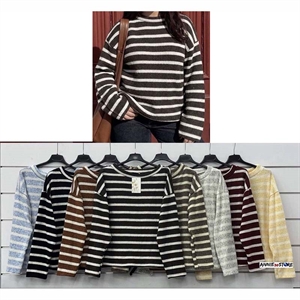 Sweter damski okrągły