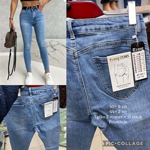 Jeansy damskie  42-44