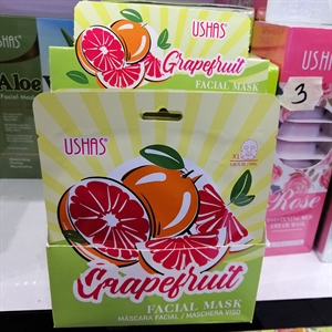 Grapefruit facial mask