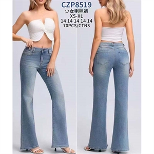 Jeansy dzwony damskie  XS-XL