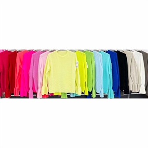 Sweter damski okrągły