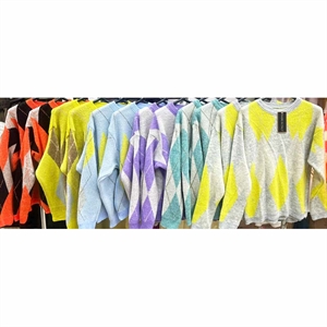 Sweter damski okrągły