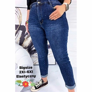 Jeansy damskie Big Size  2XL-6XL