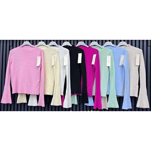 Sweter damski okrągły