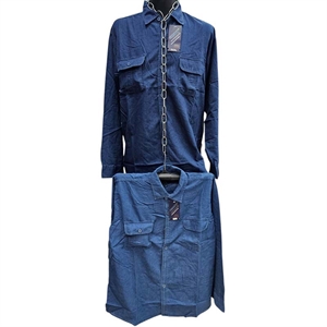 Koszula męska jeansowa długi rękaw  L-4XL