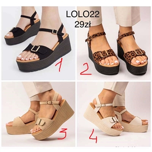 Sandały na koturnie  36-41