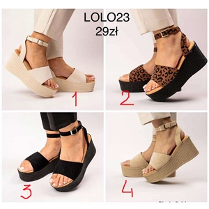 Sandały na koturnie  36-41