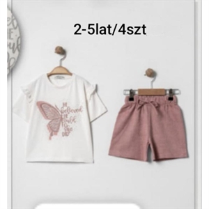 Komplet dziewczęcy 2-5