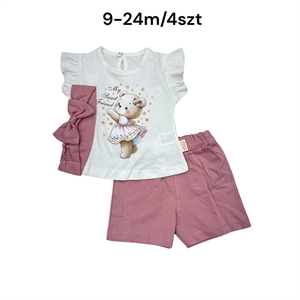 Komplet dziewczęcy 9-24m