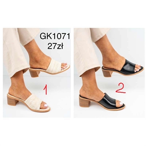 Klapki na obcasie  36-41