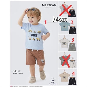 Komplet chłopięcy 9-24m