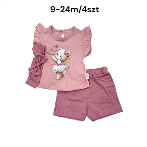 Komplet dziewczęcy 9-24m
