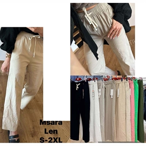 Spodnie damskie Len M'sara  S-2XL