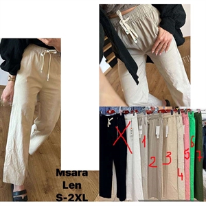 Spodnie damskie Len M'sara  S-2XL