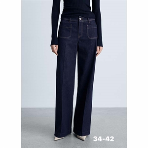 Jeansy szerokie nogawki  34-42