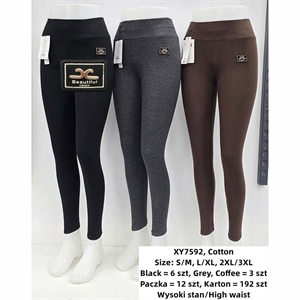 Legginsy długie damskie  S/M-2XL/3XL