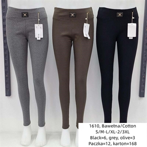 Legginsy długie damskie  S/M-2/3XL