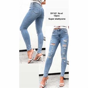 Jeansy damskie XS-XL