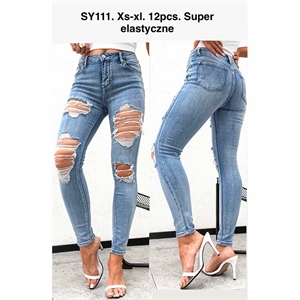 Jeansy damskie XS-XL
