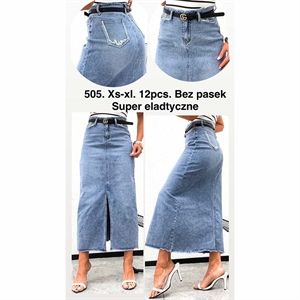 Spódnica jeansowa damska XS-XL