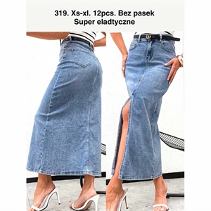 Spódnica jeansowa damska XS-XL