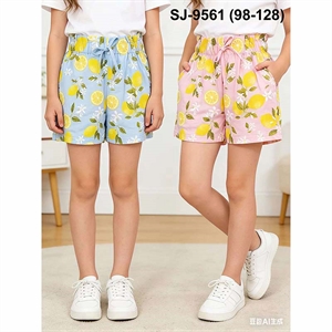 Szorty dziewczęce 98-128