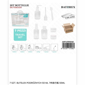 Zestaw butelek podróżnych