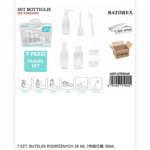 Zestaw butelek podróżnych