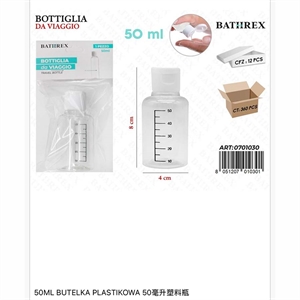 Butelka ze spryskiwaczem podróżnym 50ml