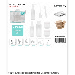 Zestaw butelek podróżnych