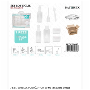 Zestaw butelek podróżnych 80ml